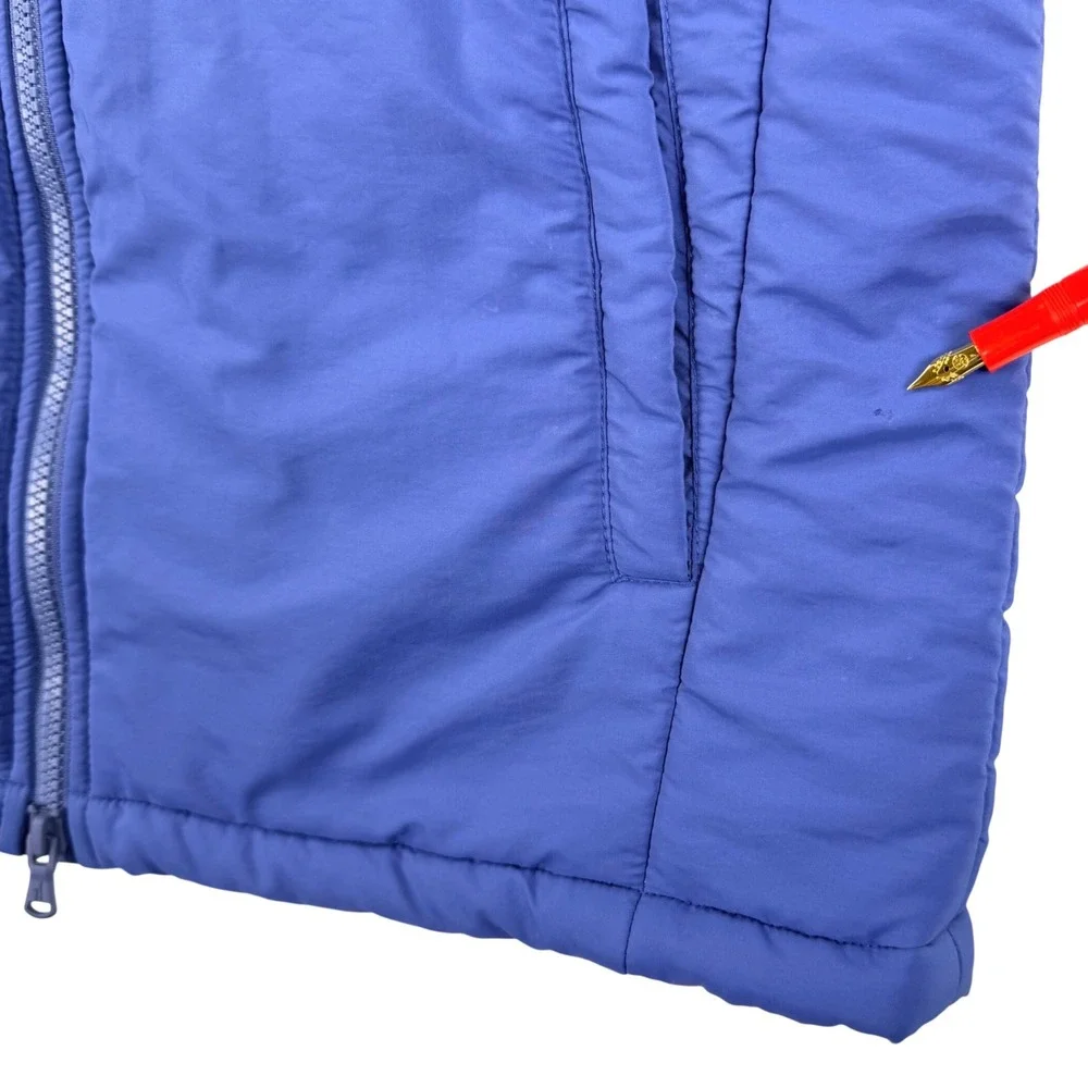 Johnnie-O Top Shelf Huck‎ Vest Men MEDIUM Lake Blue Stretch Full Zip Pockets